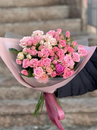 Букет из кустовых роз - купить цветы и аксессуары в интернет-магазине Дом цветов